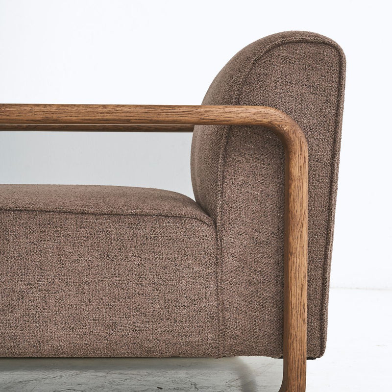 Solid oak REDYK armchair – durable and elegant design