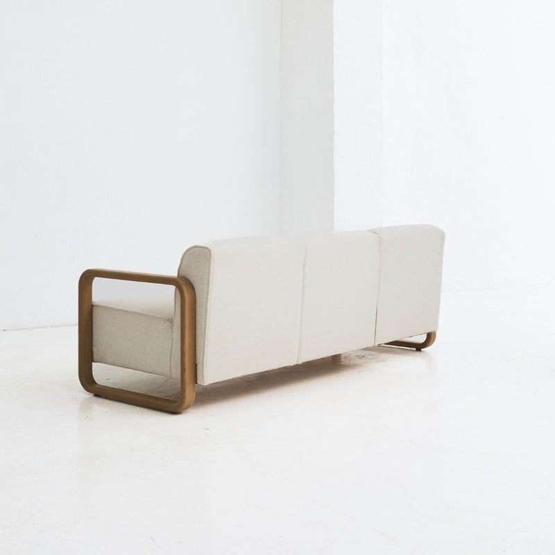 REDYK oak 3-seater sofa – timeless and elegant design