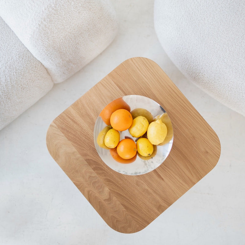 SK4 Solid Oak Square Coffee Tables