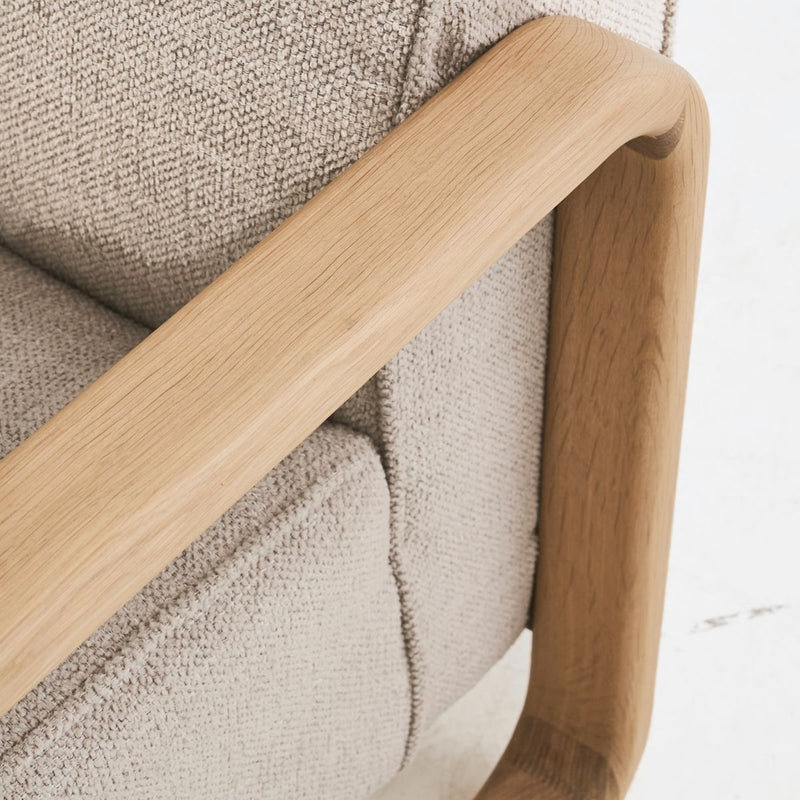 REDYK solid oak chair – handmade traditional craftsmanship