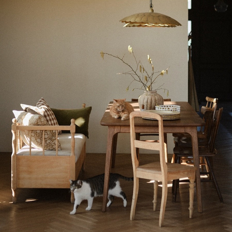 DUNO Esstisch Eiche massiv