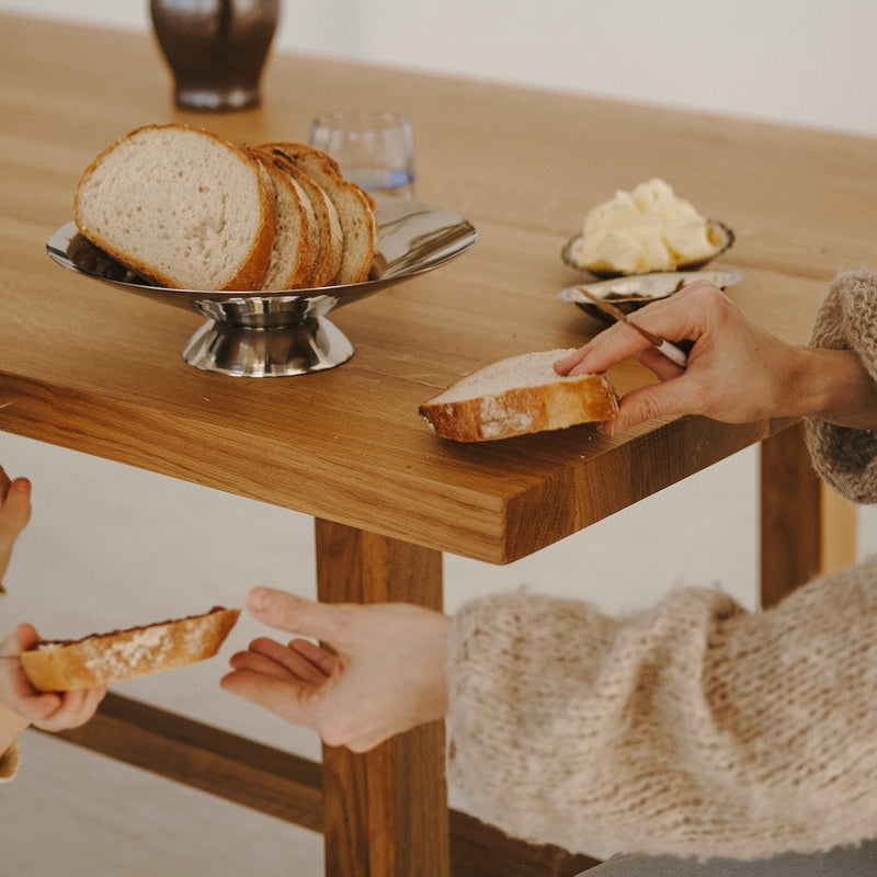 Contemporary ST 20 dining table crafted from solid oak wood