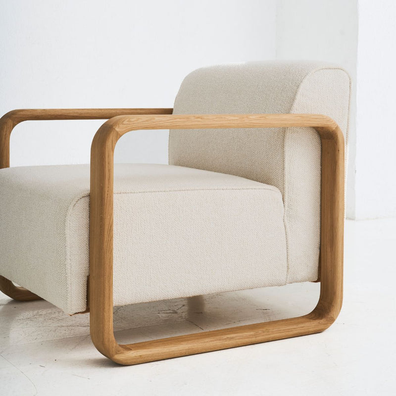 Solid oak REDYK chair – timeless, natural, and durable