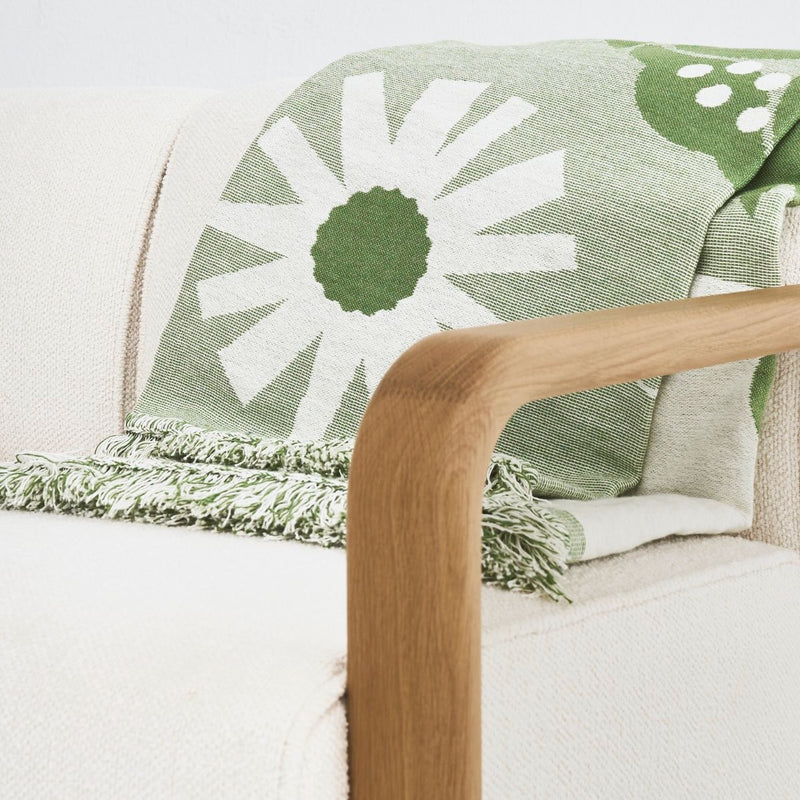 REDYK three-seater sofa – modern rustic oak design