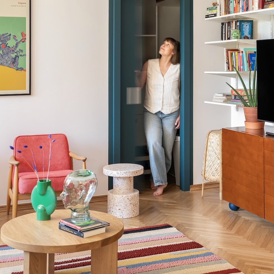 SK2 round coffee tables – handcrafted from 100% solid oak wood