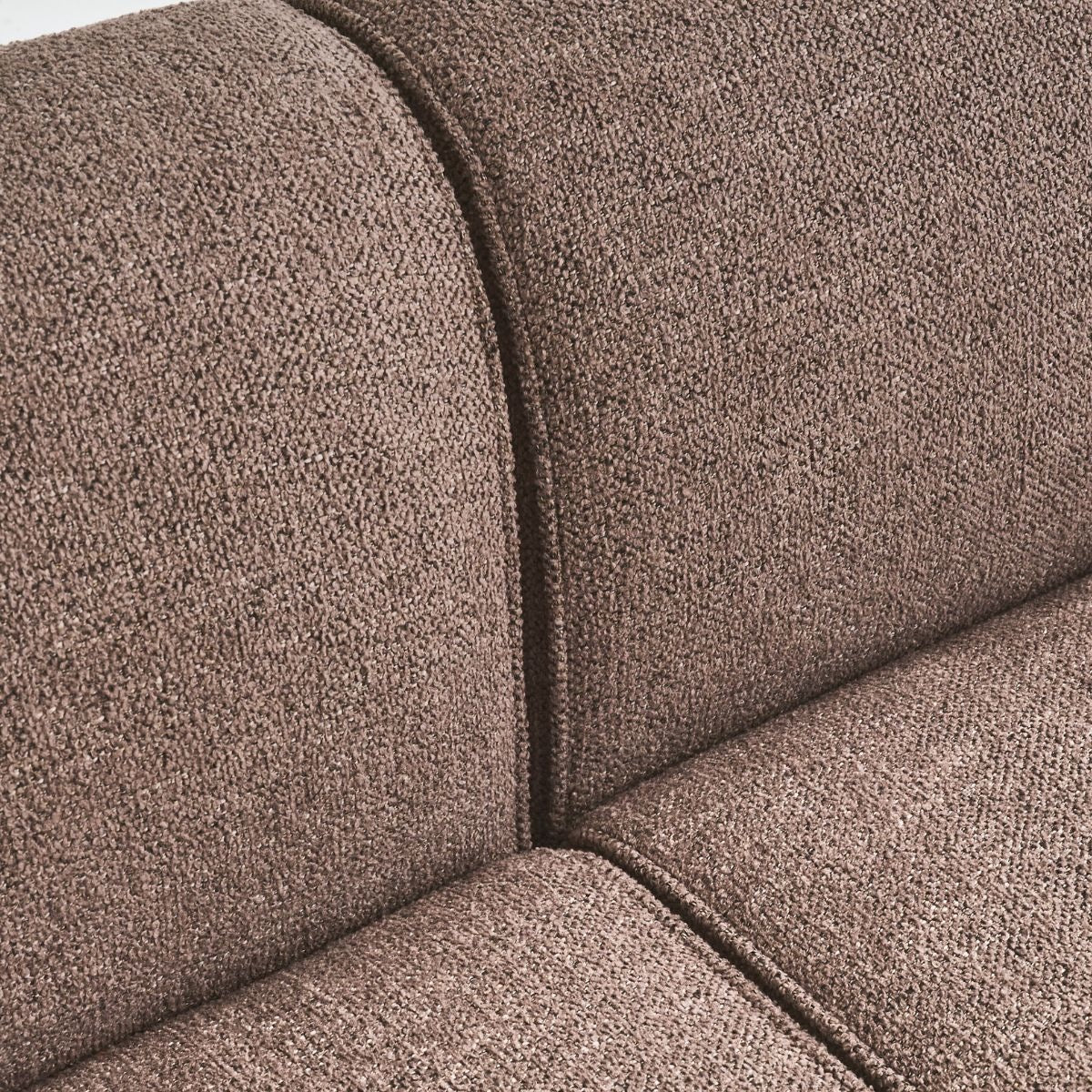 Handcrafted REDYK sofa with natural oak side frames